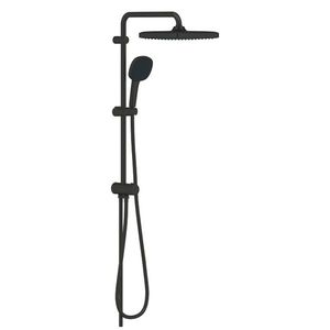 Coloana de dus Grohe Vitalio Comfort 250 Flex cu divertor fara baterie matte black imagine