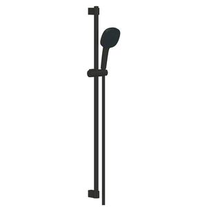 Set de dus Grohe Tempesta Cube 110 cu para de dus 2 jeturi furtun si bara 90cm matte black imagine