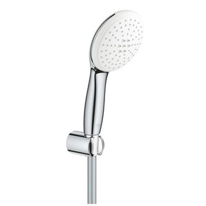 Set de dus Grohe Tempesta 110 II cu agatatoare furtun 125cm si para de dus cu 2 jeturi crom imagine