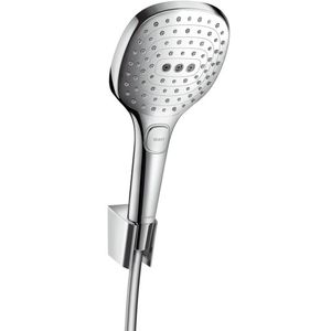 Set dus Hansgrohe Raindance Select E 120 Porter crom include furtun 1 60m imagine