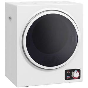 HOMCOM Uscător de Rufe Electric Portabil 850W, capacitate 33L, 4 moduri de funcționare, oțel inoxidabil, 49L x 40, 5l x 60Î cm | Aosom Romania imagine