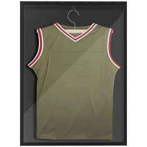 Cadru HOMCOM T-frame pentru tricou in aluminiu si acrilic cu protectie UV, 60 x 80 cm | Aosom Romania imagine