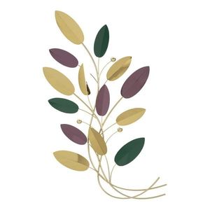 Mauro Ferretti Panou Decorativ Colorat Pentru Perete, 59 X 3, 8 X 98, 4 Cm | Aosom Romania imagine