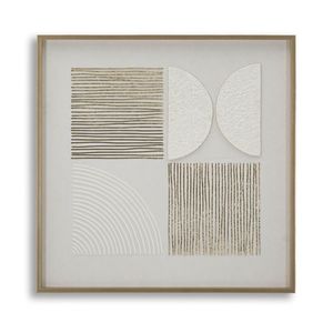 Mauro Ferretti Pictura Abstract Pe Panza, Cu Rama, Cm 60X3X58 | Aosom Romania imagine