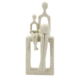 Mauro Ferretti Statuetă Maternitate Cu Pietre, 10 X 7, 5 X 26 Cm | Aosom Romania imagine