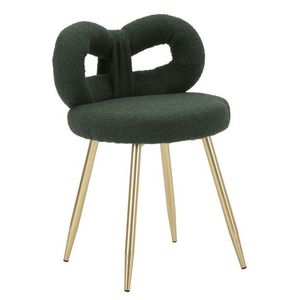 Mauro Ferretti Scaun Mini Ilary Verde Cm Ø 40X67 (Inaltime Sezut Cm 46) | Aosom Romania imagine