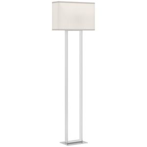 HOMCOM Lampadar de Podea cu Luminozitate Reglabilă și Întrerupător cu Pedală, Alb | Aosom Romania imagine