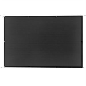 Outsunny Voal de umbră rectangular 3 x 2 m voal de umbră cu protecție UV pentru terasă balcon exterior balcon, negru | Aosom Romania imagine