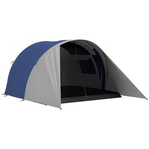 Outsunny Cort de camping familial pentru 3-4 persoane, impermeabil ușor ventilat, ușor de montat, dim. 390L x 315l x 188H cm | Aosom Romania imagine