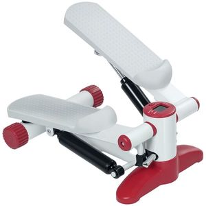 SPORTNOW Stepper mini stepper cu monitor LCD pedale antidrapante pentru exerciții acasă 44, 5 x 29 x 20 cm gri | Aosom Romania imagine