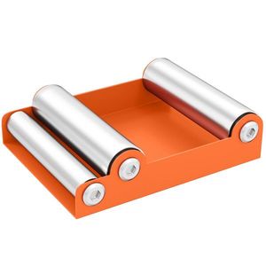 HOMCOM Cadru cu Role pentru Motociclete din Oțel și Aluminiu Portocaliu | Aosom Romania imagine