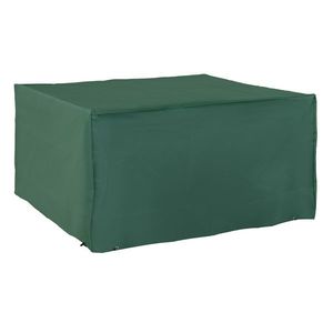 Husă de protecție rezistentă la intemperii Outsunny pentru mobilier de grădină din material Oxford, Verde, 135x135x75cm | Aosom Romania imagine