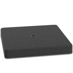 Outsunny Greutăți de bază pentru suport de umbrelă de soare, Impermeabil, umplut cu nisip, Plastic, 89L x 89B x 10, 5Î cm, Negru | Aosom Romania imagine