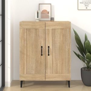 vidaXL Dulap, stejar sonoma, 69, 5x34x90 cm, lemn compozit imagine