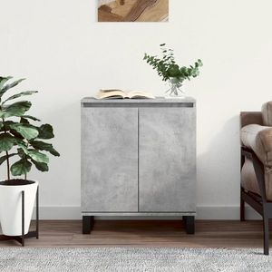vidaXL Servantă, gri beton, 60x35x70 cm, lemn prelucrat imagine