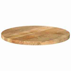 vidaXL Blat de masă rotund, Ø 40x2, 5 cm, lemn masiv de mango brut imagine