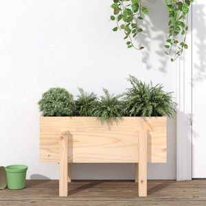 vidaXL Jardinieră de grădină, 62x30x38 cm, lemn masiv de pin imagine