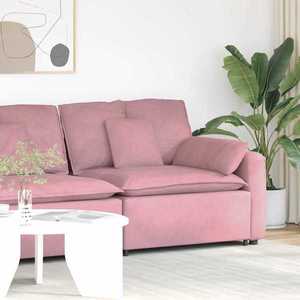 vidaXL Modul modular de capăt pentru cotieră canapea cu perne 100 cm imagine