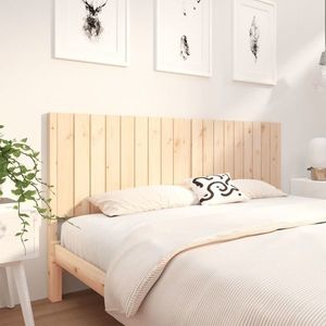 vidaXL Tăblie de pat, 185, 5x4x100 cm, lemn masiv de pin imagine