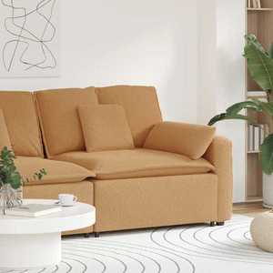 vidaXL Modul modular de capăt pentru cotieră canapea cu perne 100 cm imagine
