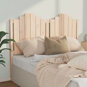 vidaXL Tăblie de pat, 146x4x110 cm, lemn masiv de pin imagine