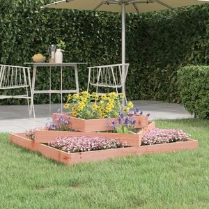 vidaXL Jardinieră, 112x112x27 cm, lemn masiv douglas imagine