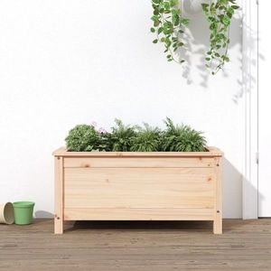 vidaXL Jardinieră de grădină, 82, 5x40x39 cm, lemn masiv de pin imagine
