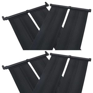 vidaXL Panou încălzitor solar pentru piscină, 4 buc., 80x310 cm imagine