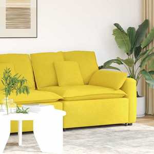 vidaXL Modul modular de capăt pentru cotieră canapea cu perne 100 cm imagine