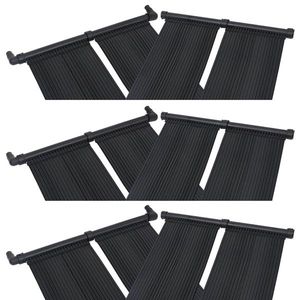 vidaXL Panou încălzitor solar pentru piscină, 6 buc., 80x310 cm imagine