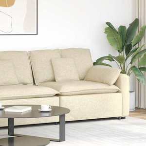 vidaXL Modul modular de capăt pentru cotieră canapea cu perne 100 cm imagine