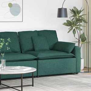 vidaXL Modul modular de capăt pentru cotieră canapea cu perne 100 cm imagine