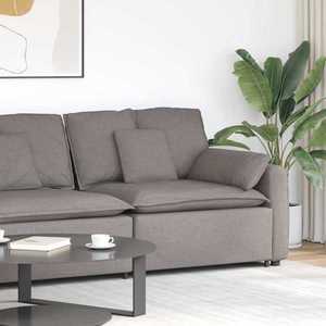 vidaXL Modul modular de capăt pentru cotieră canapea cu perne 100 cm imagine