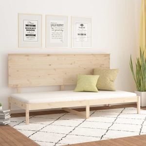 vidaXL Pat de zi fără saltea, 80x200 cm, lemn masiv pin imagine