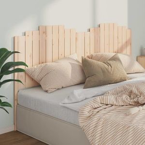vidaXL Tăblie de pat, 206x4x110 cm, lemn masiv de pin imagine