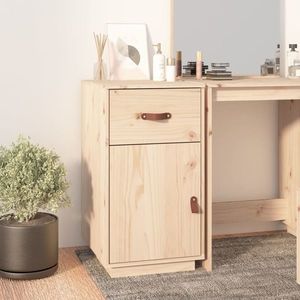 vidaXL Dulap de birou, 40x50x75 cm, lemn masiv de pin imagine