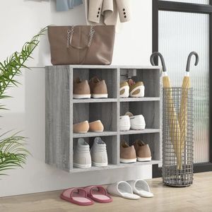 vidaXL Pantofar, gri sonoma, 52, 5x30x50 cm imagine