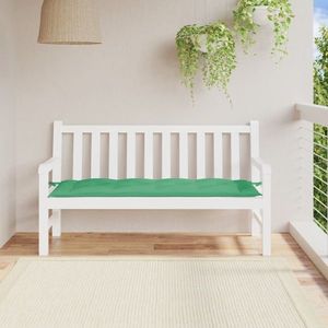 vidaXL Pernă bancă de grădină, verde, 150x50x7 cm, material oxford imagine