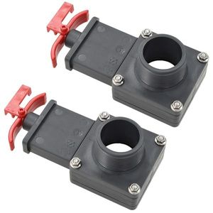 vidaXL Supapă pentru piscină 1, 5", 2 buc. imagine