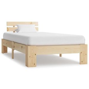 vidaXL Cadru de pat, 90 x 200 cm, lemn masiv de pin imagine