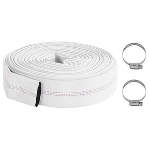 vidaXL Furtun de incendiu, 20 m, 2", PVC imagine