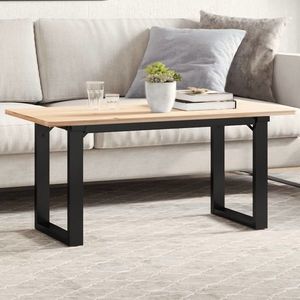 vidaXL Picioare Măsuță de cafea O-Frame 80x40x43 cm Oţel imagine