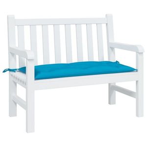vidaXL Pernă de bancă, albastru deschis, 100x50x7 cm, material oxford imagine
