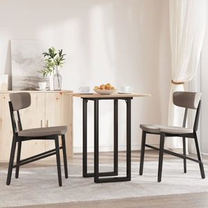 vidaXL Picioare Măsuță de cafea O-Frame 80x40x73 cm Oţel imagine
