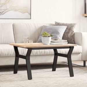 vidaXL Picioare Măsuță de cafea Y-Frame 70x60x43 cm Oţel imagine