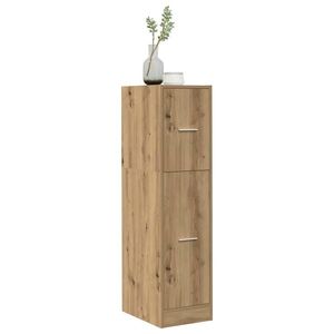 vidaXL Dulap farmacie, stejar artizanal, 30x41x118 cm, lemn prelucrat imagine