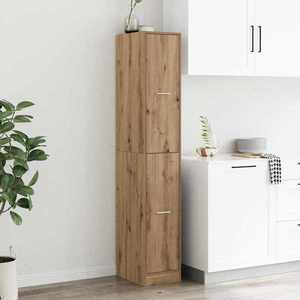 vidaXL Dulap farmacie, stejar artizanal, 30x41x174, 5cm, lemn prelucrat imagine