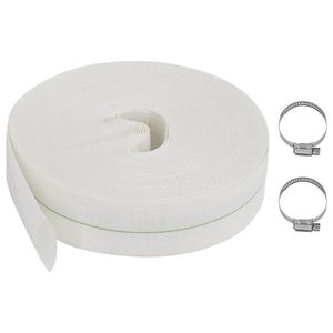 vidaXL Furtun plat, 50 m 1, 5" PE imagine