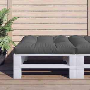 vidaXL Pernă pentru paleți, antracit, 80x80x12 cm, material textil imagine
