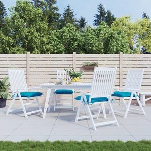 vidaXL Perne de scaun 4 buc. albastru deschis 40x40x7 cm textil oxford imagine